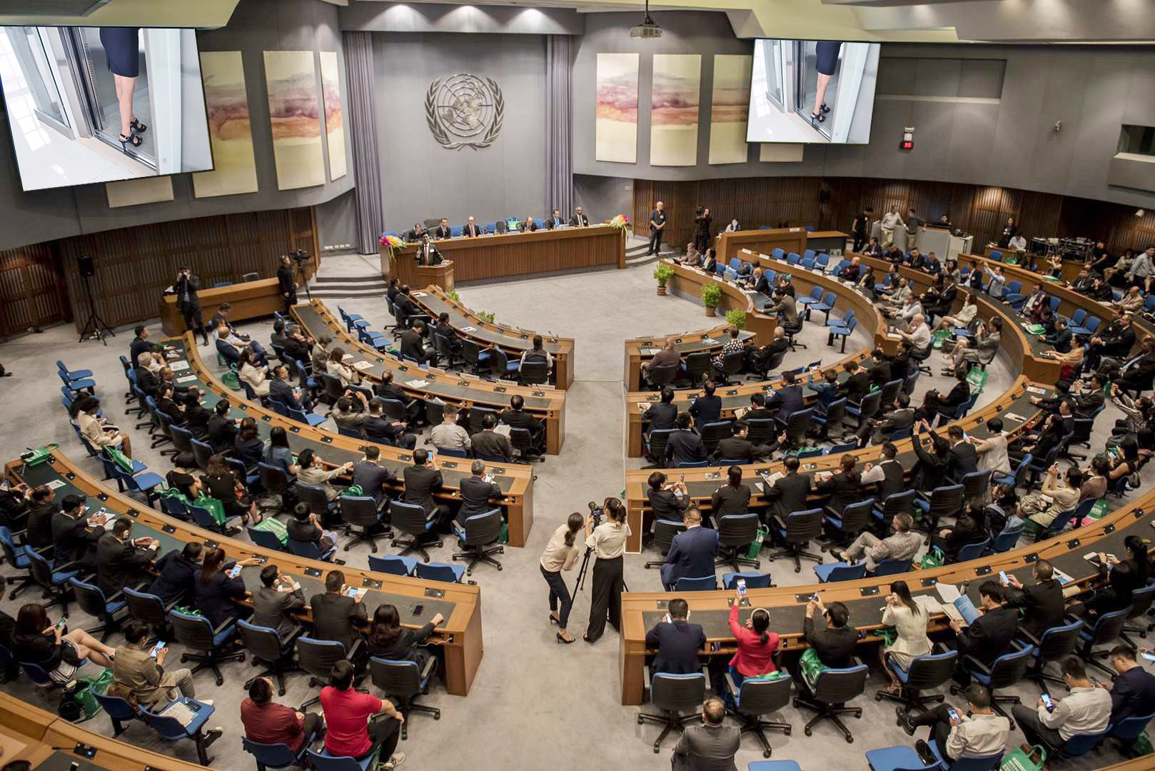 中国原创享誉联合国 | 升华电梯荣获全球人居环境社会责任殊荣!(图1) 中国原创享誉联合国 | 升华电梯荣获全球人居环境社会责任殊荣!(图1)