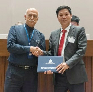 中国原创享誉联合国 | 升华电梯荣获全球人居环境社会责任殊荣!(图3) 中国原创享誉联合国 | 升华电梯荣获全球人居环境社会责任殊荣!(图3)